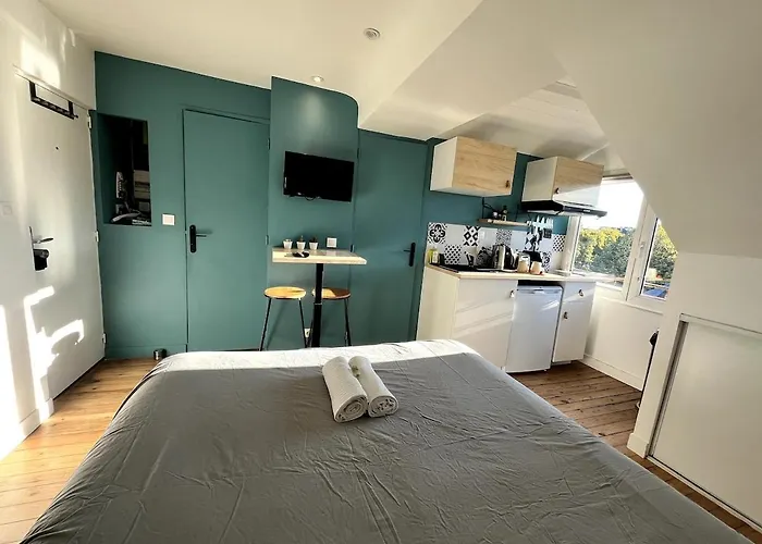 Beautiful For 2 People, Tv, Wifi Apartmán Nantes